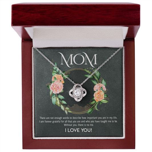 I Love You Mom Necklace, Mom Appreciation Gift, Gifts for Mom