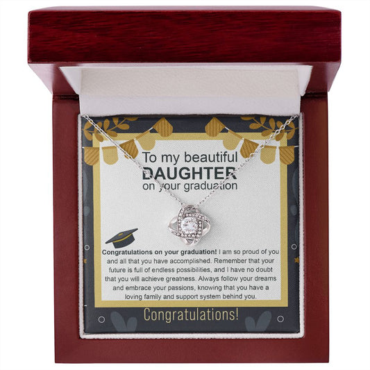 Daughter Graduation Necklace, Graduation Gift Ideas, Gift for Daughter