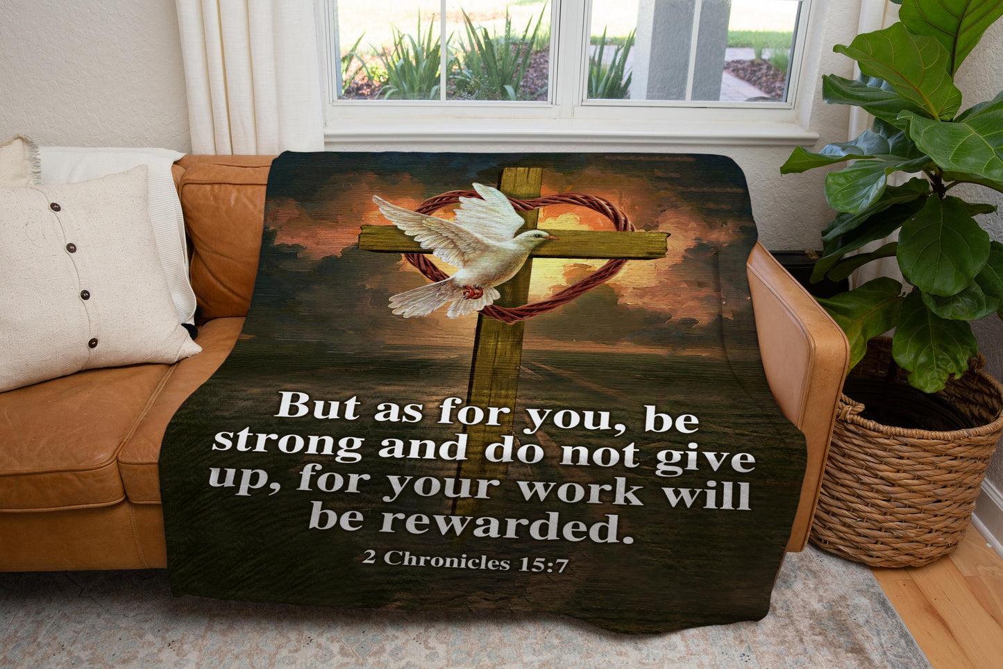 Religious Gifts, Scripture Fleece Blanket, Christian Gifts, Inspirational Gifts