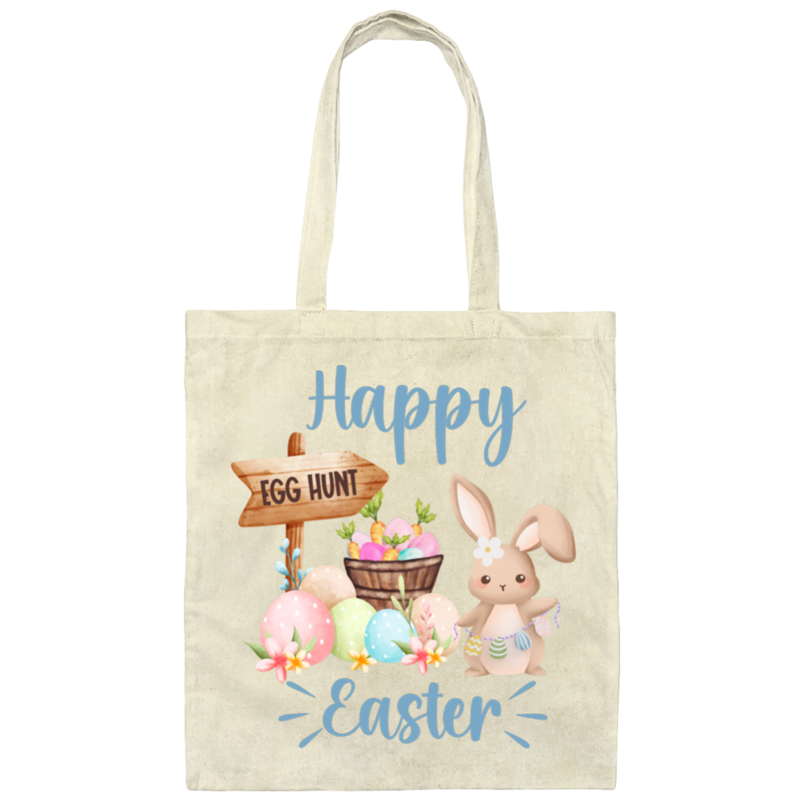 Easter Egg Hunt Tote Bag, Easter Celebration Party Gifts