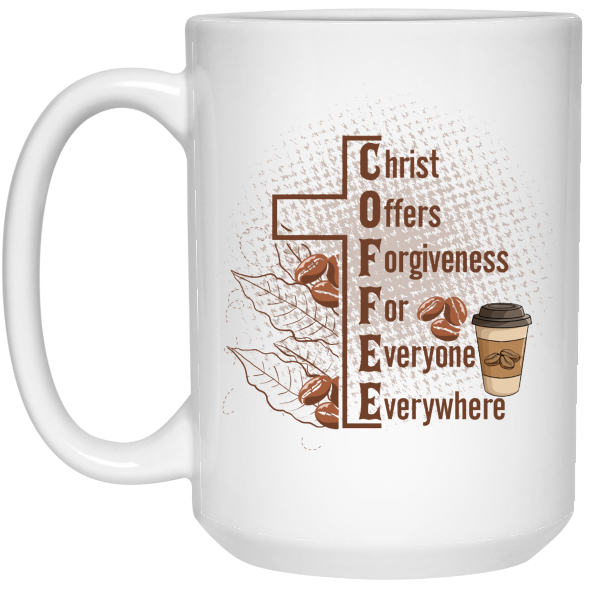 Christian Mug Gifts, Pastor Gifts, Catholic Gifts, Coffee Lover Mugs