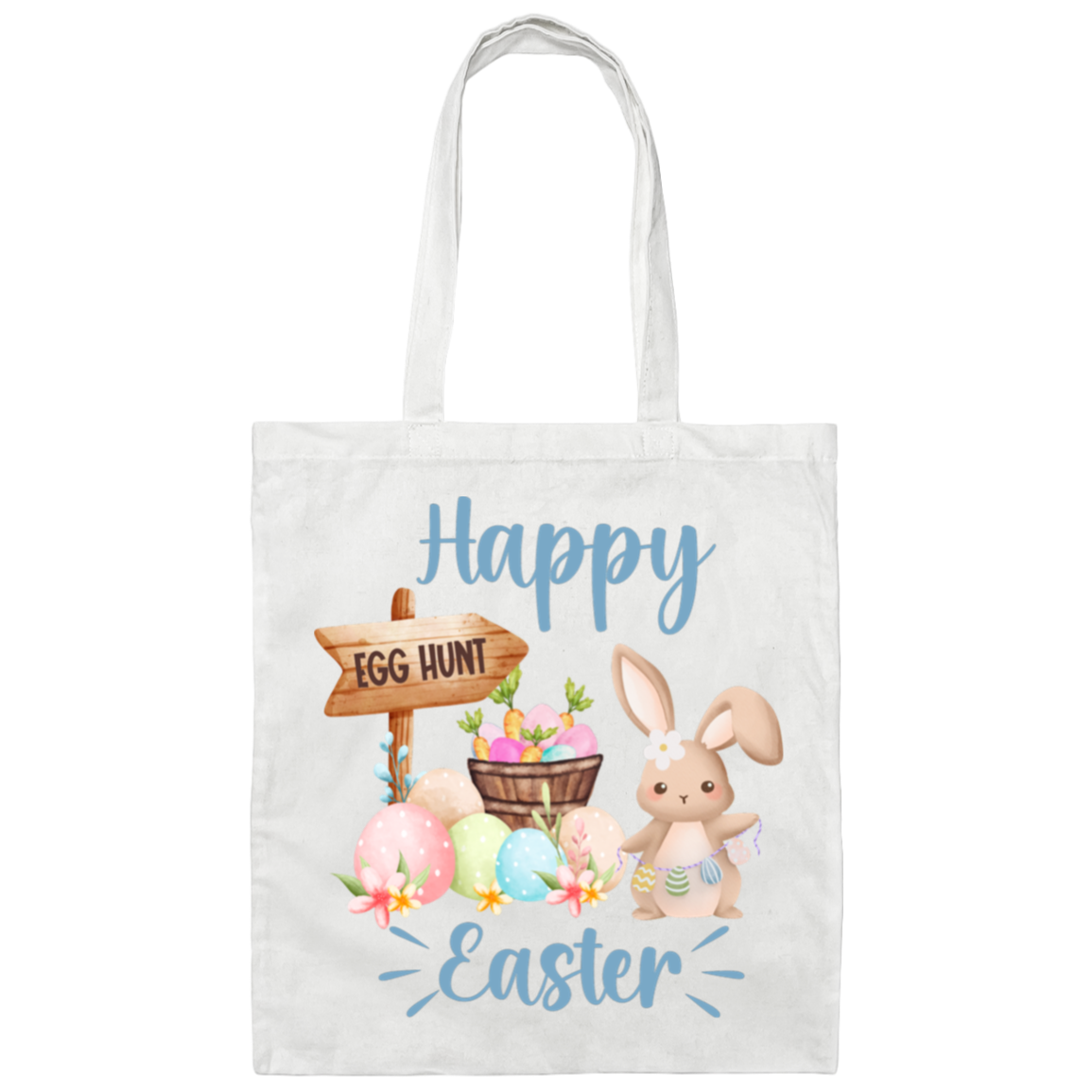 Easter Egg Hunt Tote Bag, Easter Celebration Party Gifts