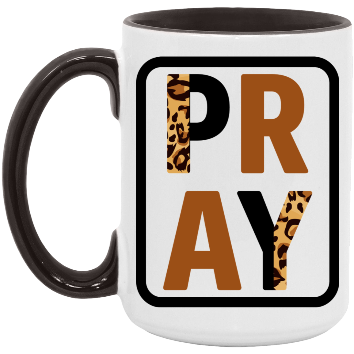 Pray Coffee Mug, Christian Gifts for Her, Coffee Lover Gifts