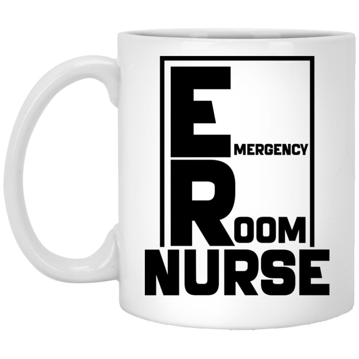 Emergency Room Nurse Mug, ER Nurse Gifts, Coworker Gifts