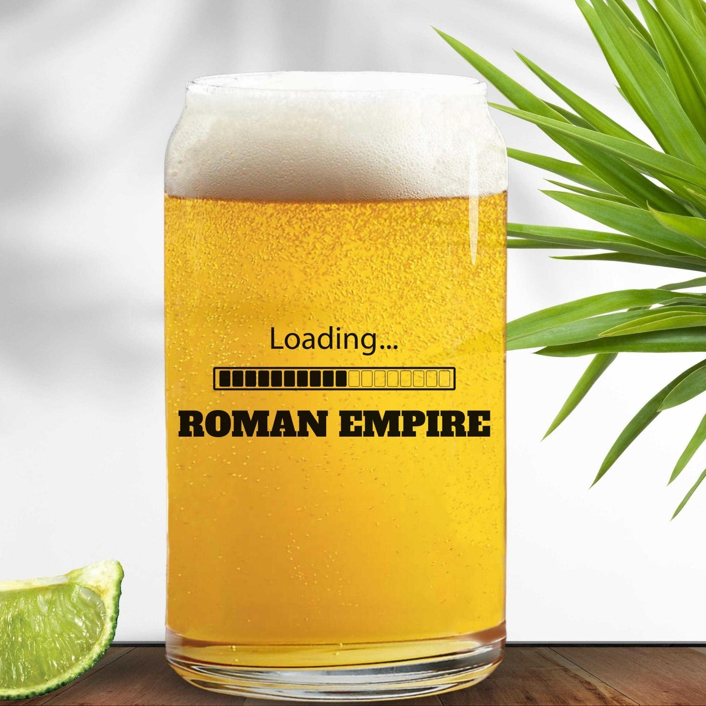 Viral Roman Empire Meme, Funny Trending Gifts, Gifts for Him, Beer Glass Mug