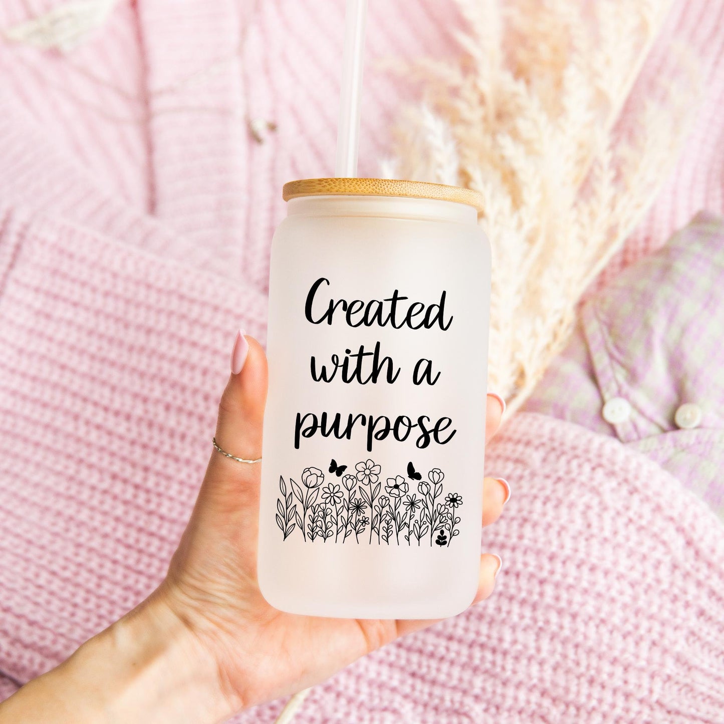 Motivational Tumbler Gift, Wildflowers Christian Gifts,  Faith Gifts, Jesus Lovers