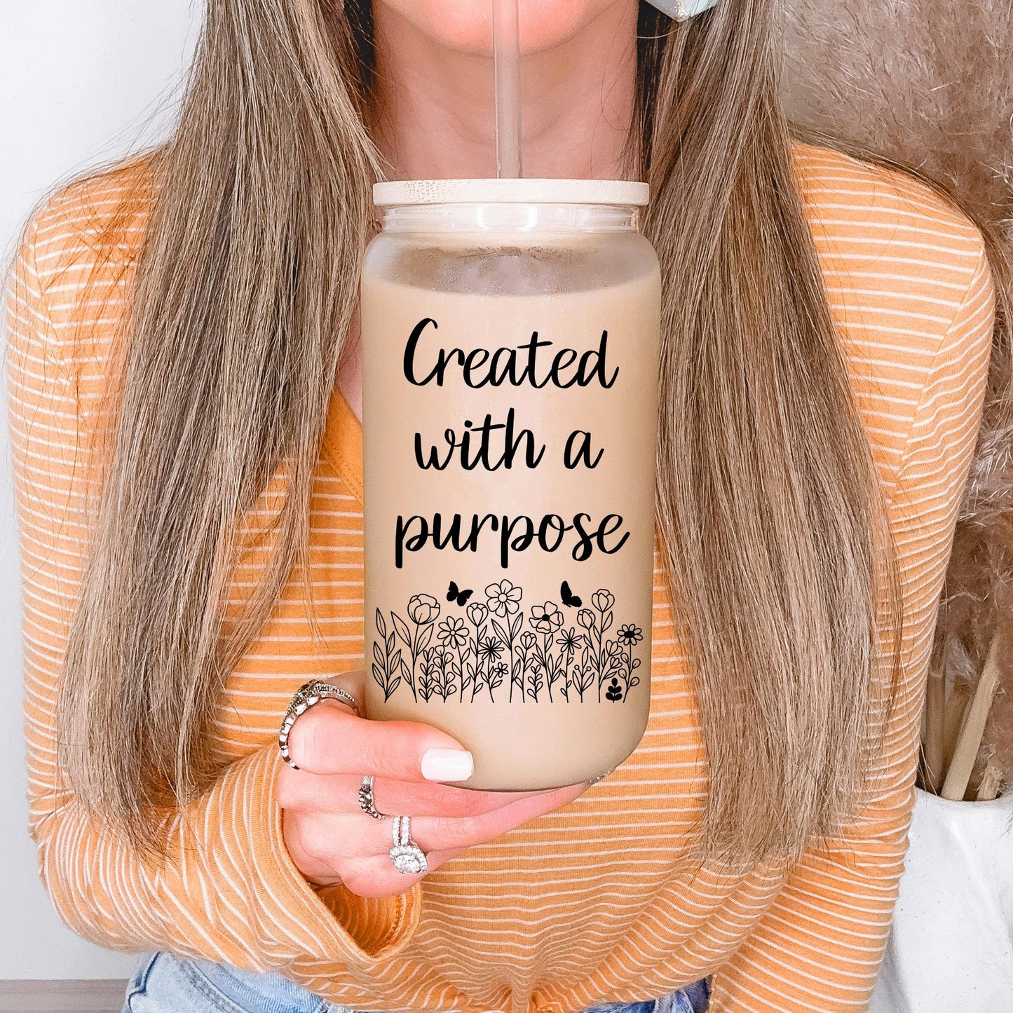 Motivational Tumbler Gift, Wildflowers Christian Gifts,  Faith Gifts, Jesus Lovers