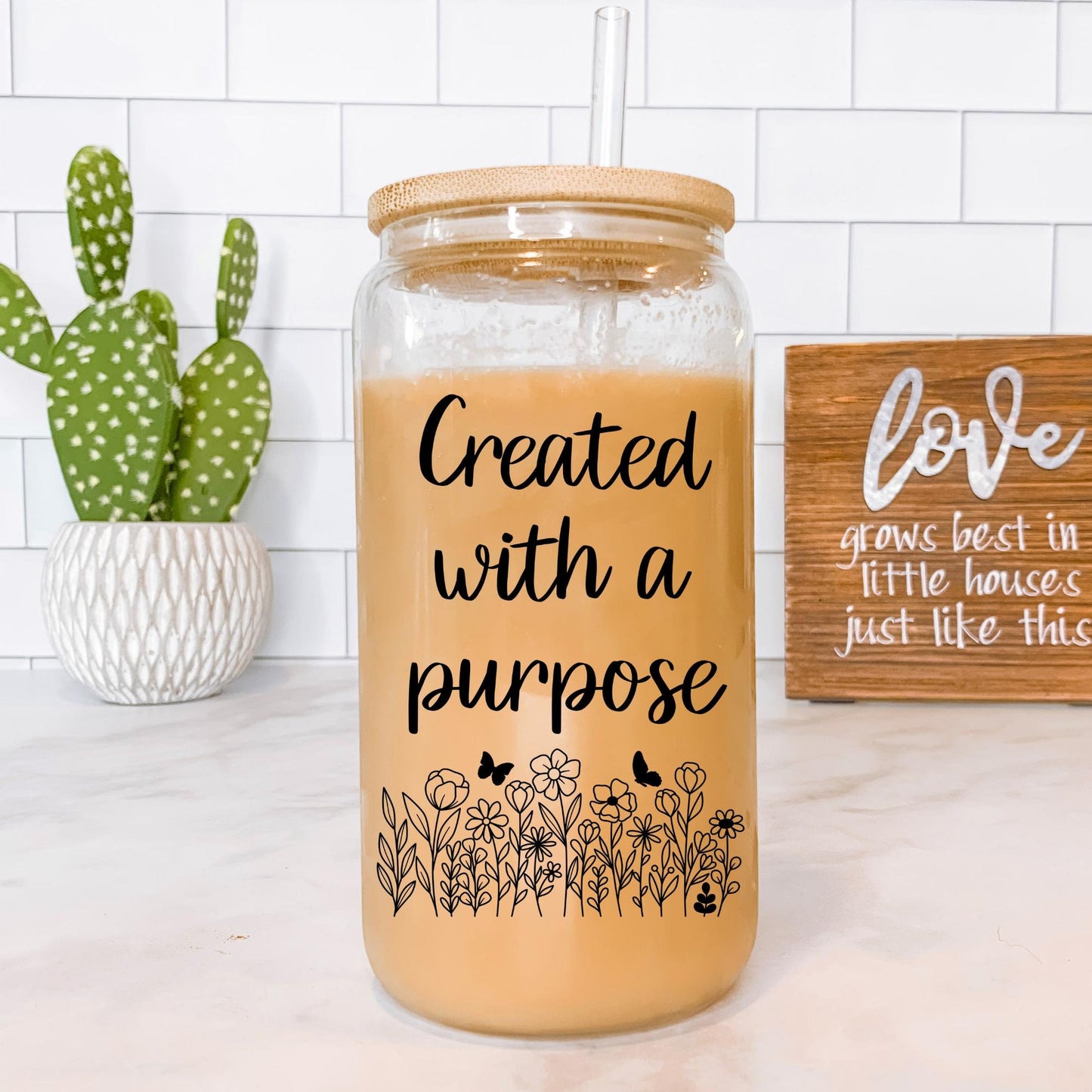 Motivational Tumbler Gift, Wildflowers Christian Gifts,  Faith Gifts, Jesus Lovers